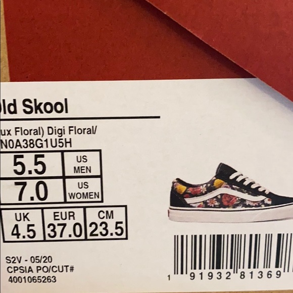 Vans Old School Lux Floral - Picture 13 of 13